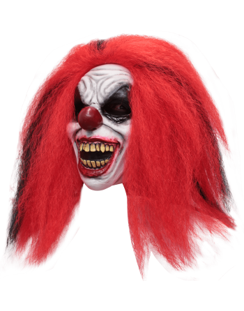 Reddish the clown face mask