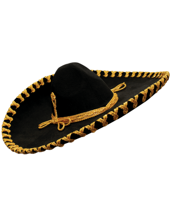 Sombrero de Charro - Negro