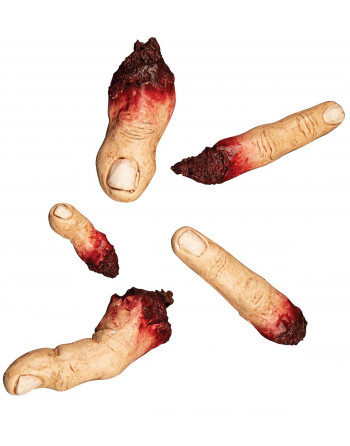 Bloody severed fingers