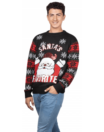 Uggly sweater santa clause