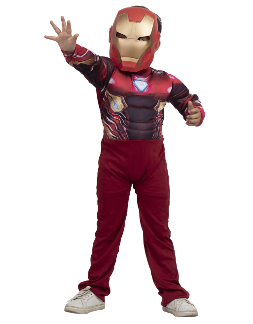 Media máscara Iron Man para niños - ST