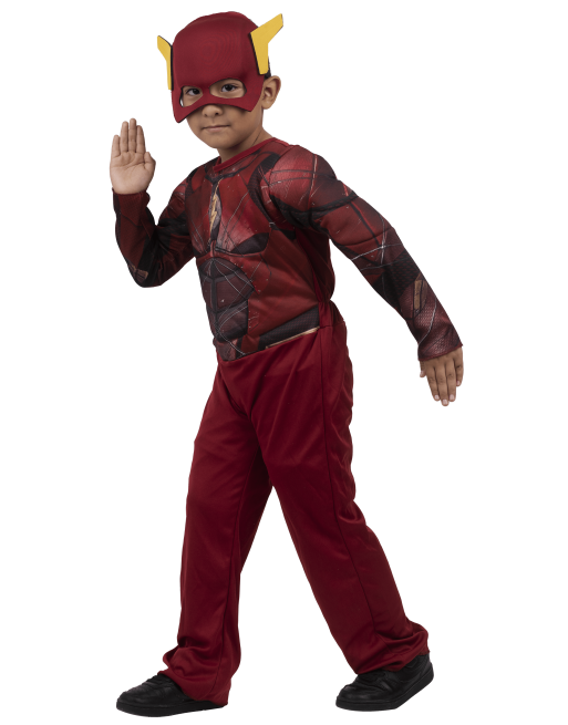 Involucrado Pizza lazo Disfraz de Flash para niño, disfraz de Flash