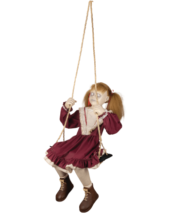 Swinging Ghostly Girl