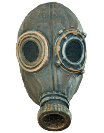 Wasted gas mask